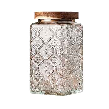 新品未使用　スペイン製ガラスジャー　大小3個セット Canister｜蓋付きの瓶｜ガラス容器｜スペイン製 | roi home